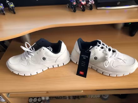 Photo of free Cotton White Trainers (Harborough LE16) #2