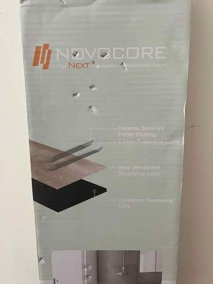 Photo of free Wooden flooring - Novocore (E14 Isle of Dogs) #2
