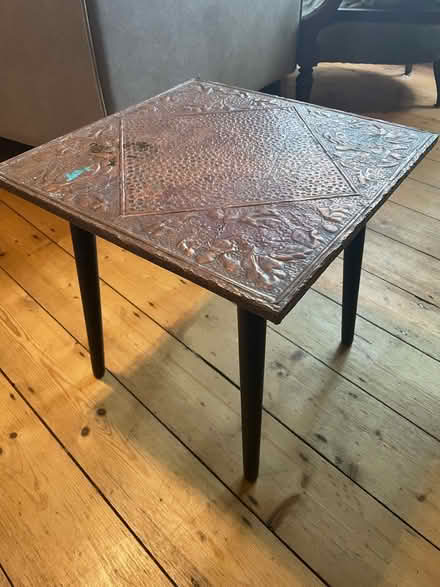 Photo of free Small side table brass top (West didsbury) #1