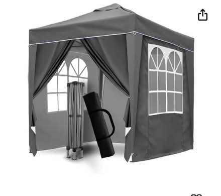 Photo of Gazebo or storage tent (Grove park cemetery) #1