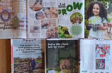 Photo of free 60 magazines for art projects or Horticulture buff! (Crookes S10) #1