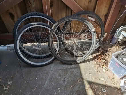 Photo of free assorted 26 inch bicycle rims #2