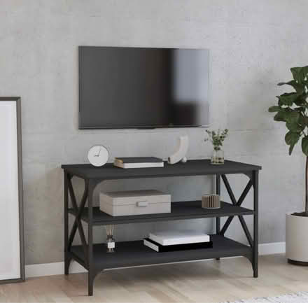 Photo of free Black TV cabinet (Bishop Auckland DL14) #2