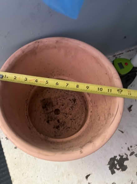 Photo of free Clay pot large (Downtown Guelph) #1