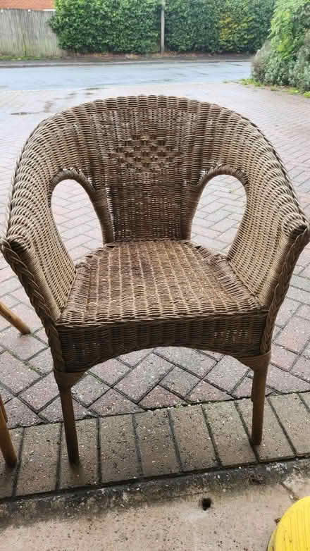 Photo of free 2 Wicker chairs (Coventry CV7) #2