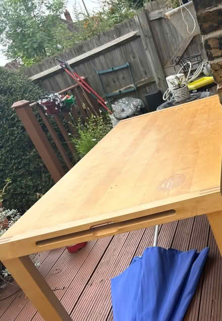 Photo of free 6/8 seater table (KT5) #1