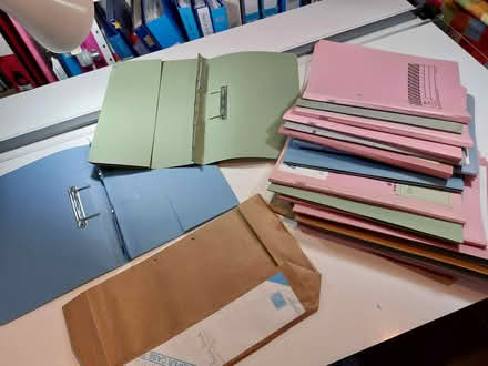 Photo of free folders (Caversfield, Bicester, OX27) #1