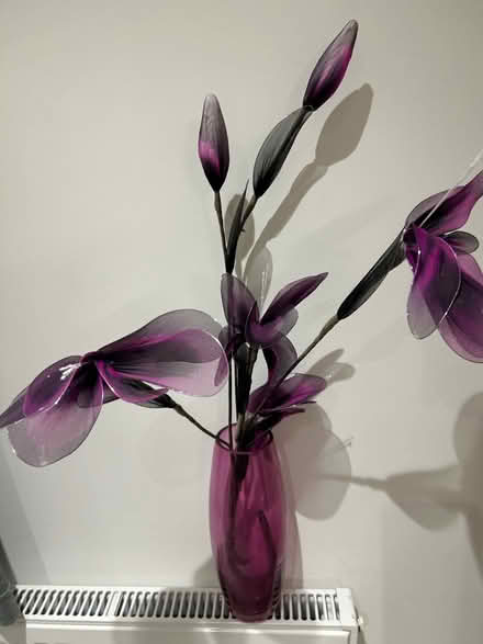 Photo of free Vase with flowers (Alwoodley) #1