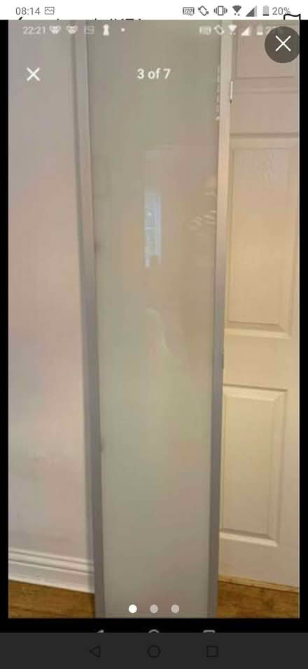 Photo of free Ikea opaque frosted single wardrobe door (East Acton W3) #2