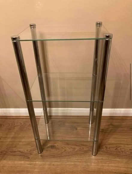Photo of free 2 Glass Shelf Units (DA2) #2