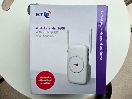 Photo of free BT Wi-Fi Extender 2600 - Extends range of existing systems (Teddington TW1) #1