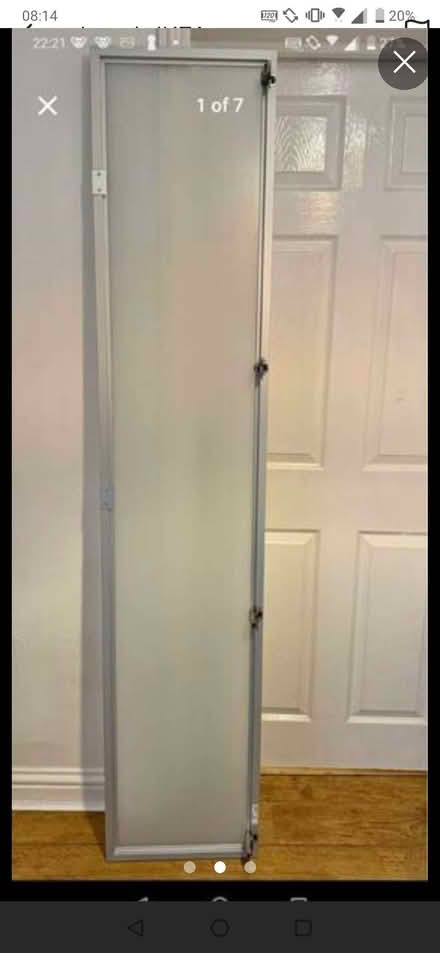 Photo of free Ikea opaque frosted single wardrobe door (East Acton W3) #1