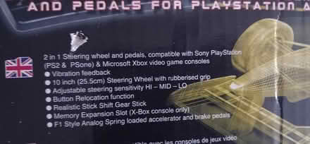 Photo of free ogic 3 Topdrive GT4 steering wheel (Aylesbury HP20, near Stocklake) #3