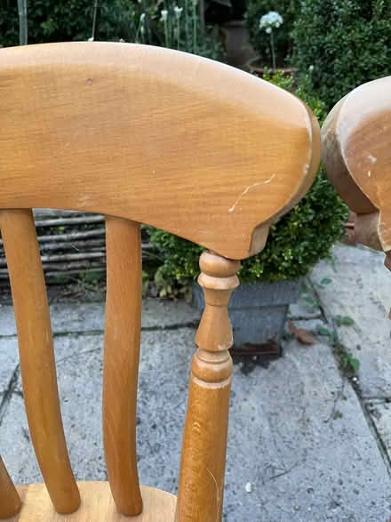 Photo of free Four Pine Kitchen Chairs (Hales Bridge RH5) #2