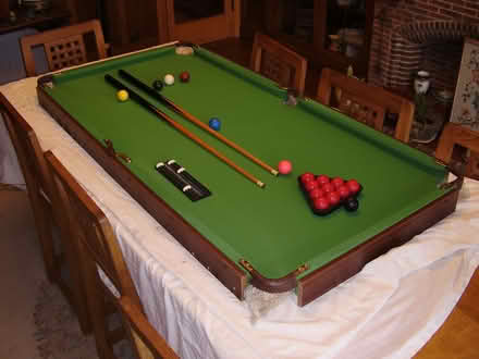 Photo of free Snooker table 138 x 70 cm (Beckenham) #1