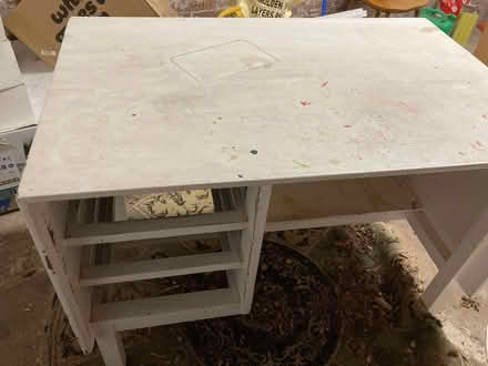 Photo of free Heavy Wooden desk with three drawer (Kings Heath B13) #2