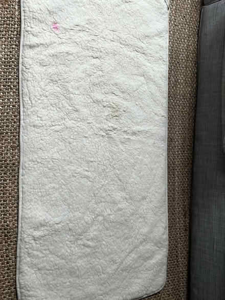 Photo of free Merino wool mattress cover for cot (Walthamstow village) #2