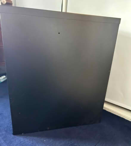 Photo of free Black 2 drawer filing cabinet with 2 jeys (Widmer End HP15) #2