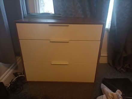 Photo of free White and dark wood effect draws (Camberley GU15) #1