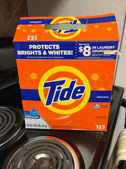 Photo of free Tide powder laundry detergent (32792) #1