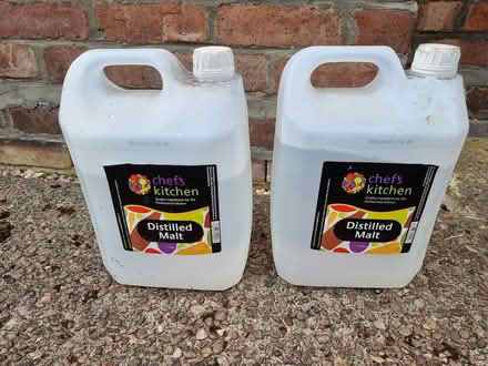 Photo of free 2 x 5 litre containers white vinegar (Latchford WA4) #1