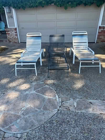 Photo of free Three patio lounges (South Los Altos) #4