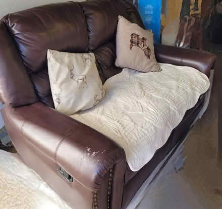 Photo of free Recliner two-seater sofa on offer (SM6) #1