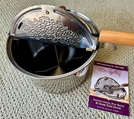 Photo of free Whirley-Pop Stovetop Popcorn Popper (El Camino Real & Wolfe Road) #2