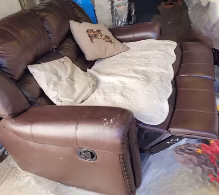 Photo of free Recliner two-seater sofa on offer (SM6) #2