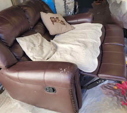 Photo of free Recliner two-seater sofa on offer (SM6) #2