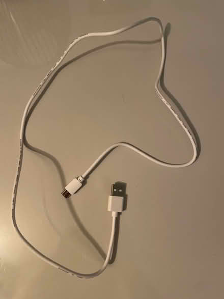 Photo of free White USB-C lead (201 Streatham High Road) #1