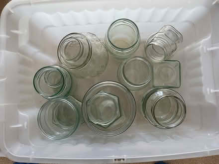 Photo of free Assorted glass jars (Braughing SG11) #1
