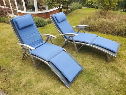 Photo of free 2 Sun Loungers (Woodloes Park CV34) #1