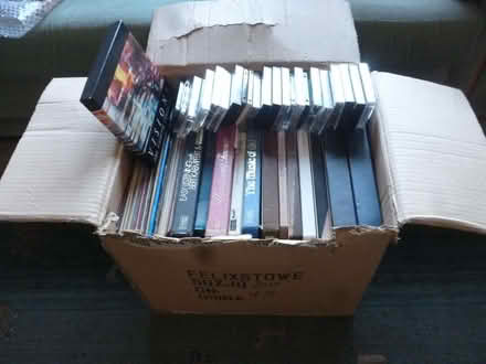 Photo of free Large box of record albums. (Yateley GU46) #1