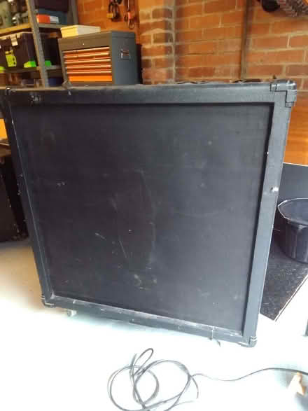 Photo of free Guitar speaker and 3 wedge monitors. (Burncross S35) #4