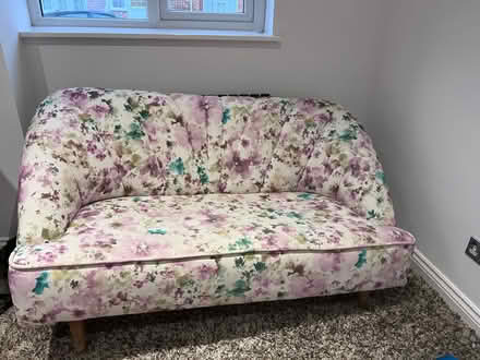 Photo of free Floral print Sofa (New Malden) #1