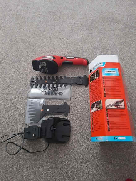 Photo of free Black and Decker 7v Shear Shrubber (Birmingham -water orton) #1