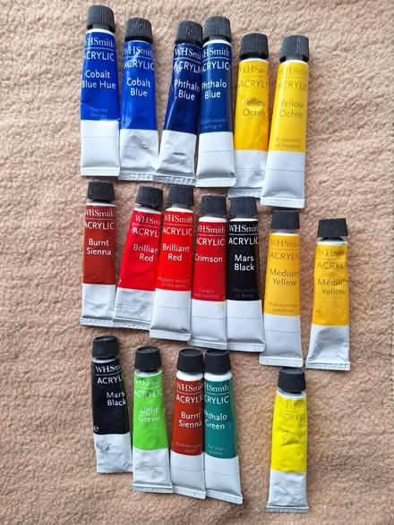 Photo of free Tubes of acrylic paint (Bexhill) #1
