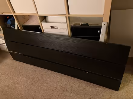 Photo of free Black IKEA headboard, queen (West San Jose) #1