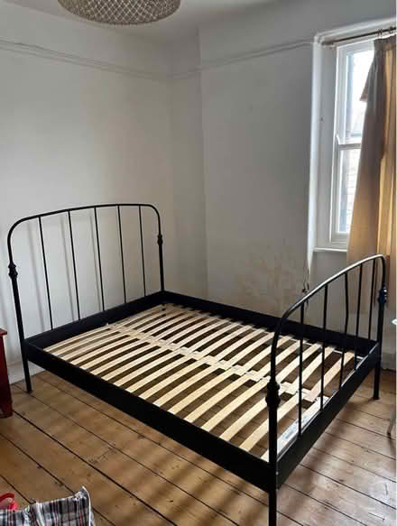 Photo of free Double size bed frame (Willesden Green) #1