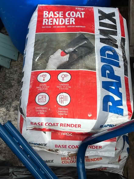Photo of free 4 bags rapid mix base coat render (Auchinleck KA18) #2