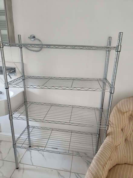 Photo of free 2 sets of metal shelves (Roehampton SW15) #2