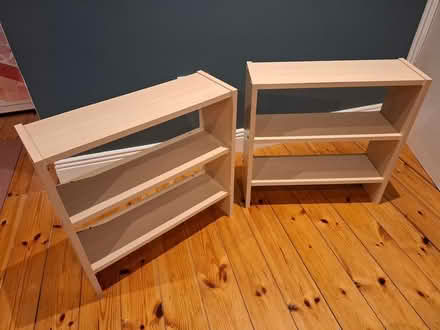 Photo of free Small wooden shelves (Foxrock) #1