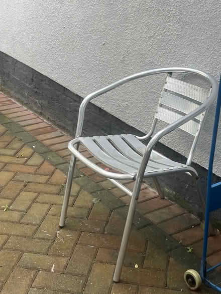 Photo of free Singular metal garden chair (Bury, BL9) #1
