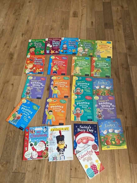 Photo of free Children’s phonics, reading and activity books (Aigburth L19) #1