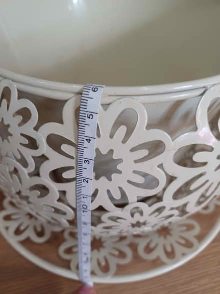 Photo of free Metal teacup planter (North Shields NE30) #3