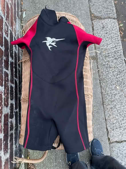 Photo of free Kids short sleeve wetsuit size 3 (NE6 South of Heaton Park) #1
