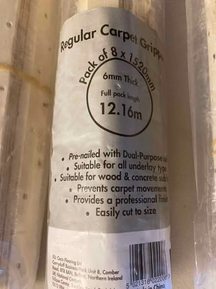 Photo of free 3 x carpet gripper rod packs (Radstock, BA3) #1