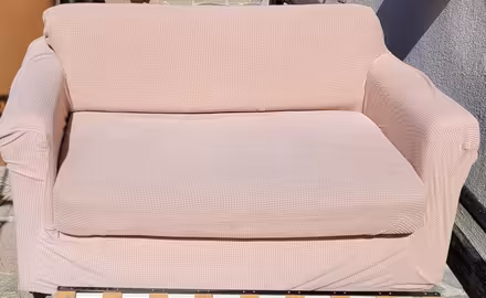 Photo of free 2-seater sofa-bed to give away (SM6) #1