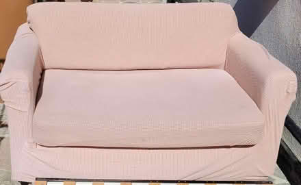 Photo of free 2-seater sofa-bed to give away (SM6) #1